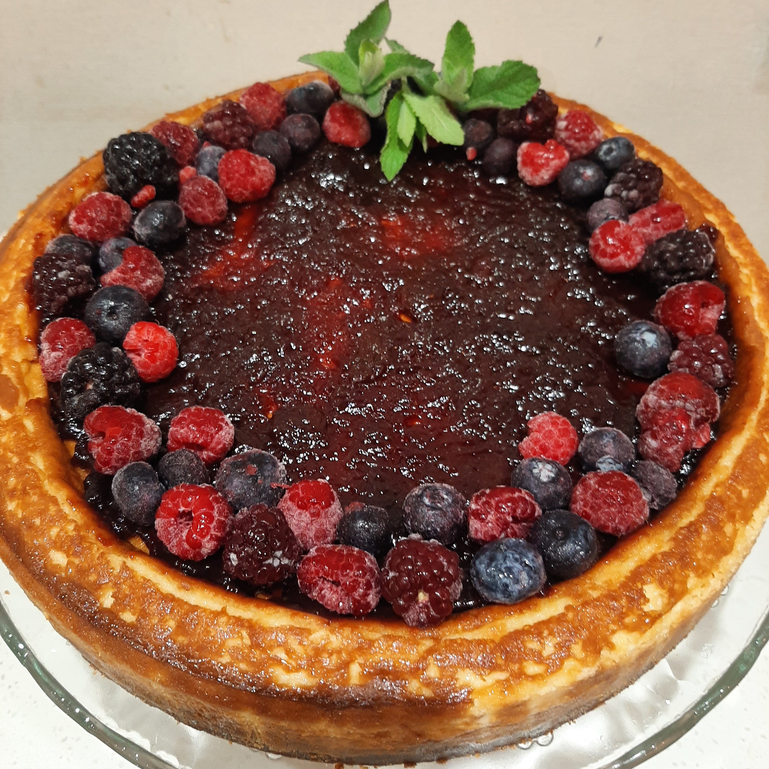 CHEESECAKE NEW YORK FRUTOS DEL BOSQUE