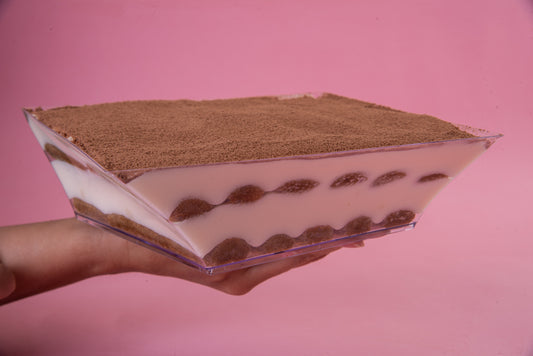 Tiramisú original italiano 1,5L acrílico premium