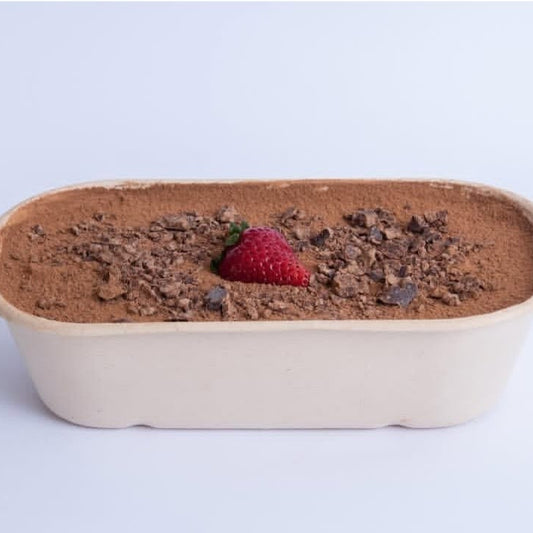 Tiramisú original italiano 1L en envase compostable